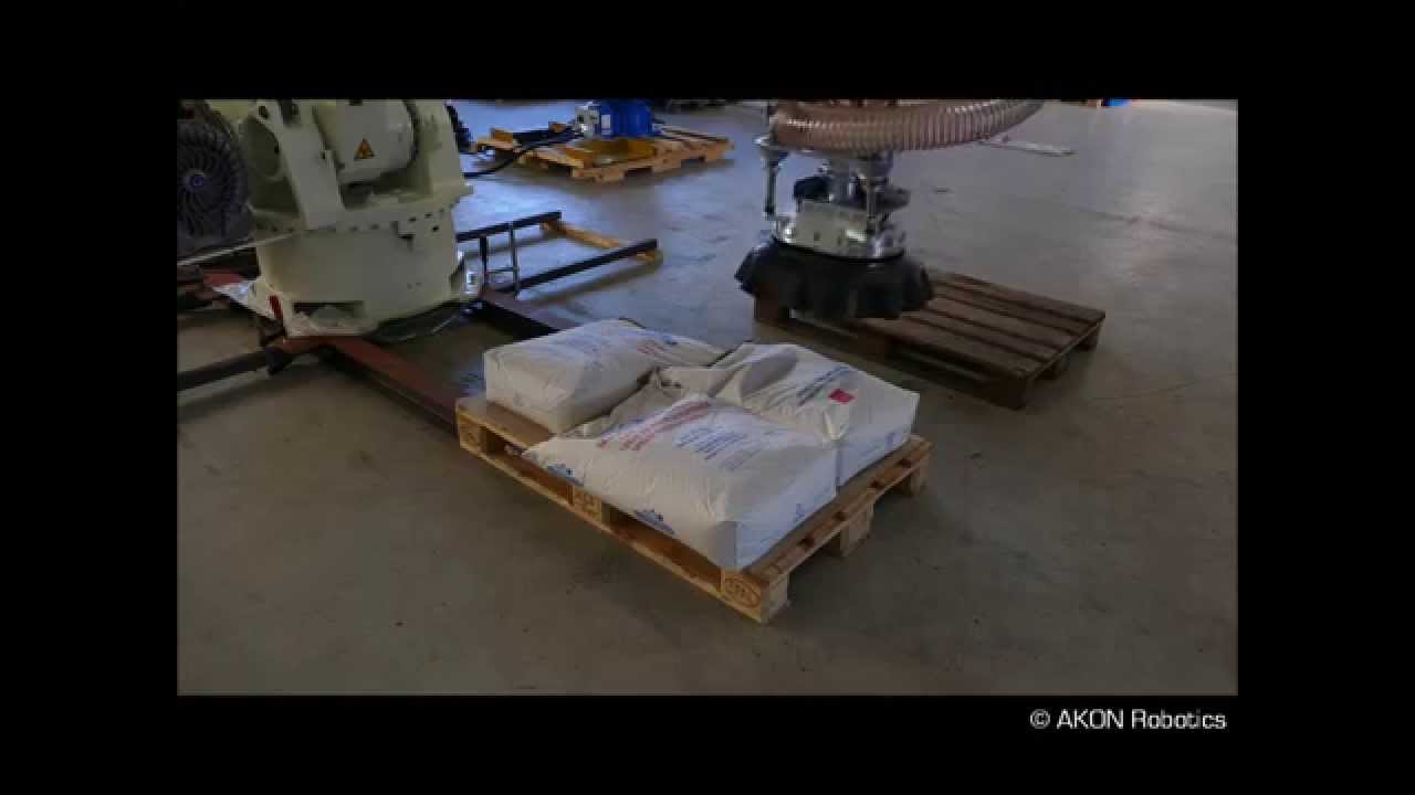 Robotergreifer | Vakuumgreifer - Sauggreifer | Palettierung | AKON Robotics