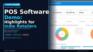 POS software demo: see some of the highlights from our latest software for indie retailers.