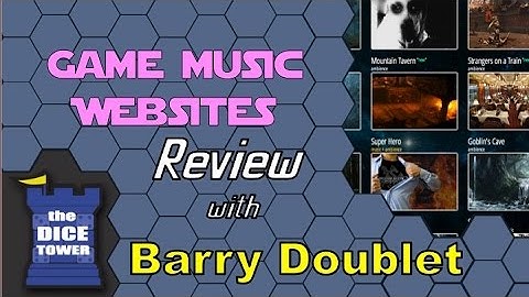 Syrinscape and Tabletop Audio Review - with Barry Doublet