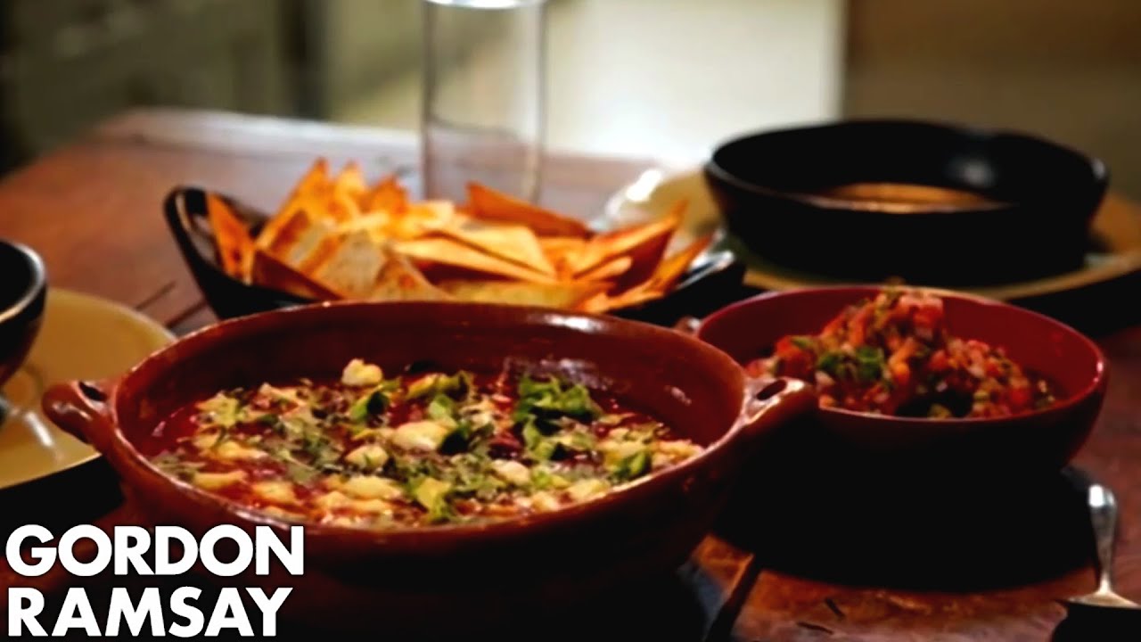 Spicy Mexican Soup with Tortillas & Salsa | Gordon Ramsay - YouTube