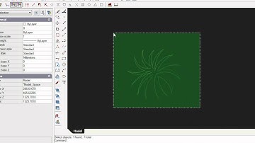 Lift landscape symbol from gCADPlus drawing
