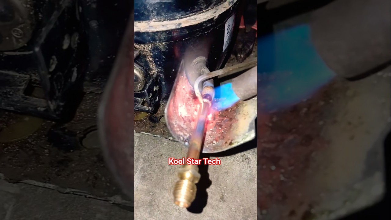 Copper NRV Brazing. 