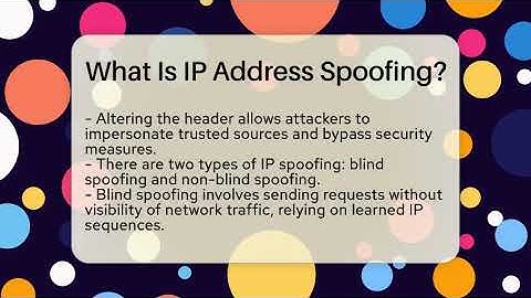 What Is IP Address Spoofing? - Everyday-Networking