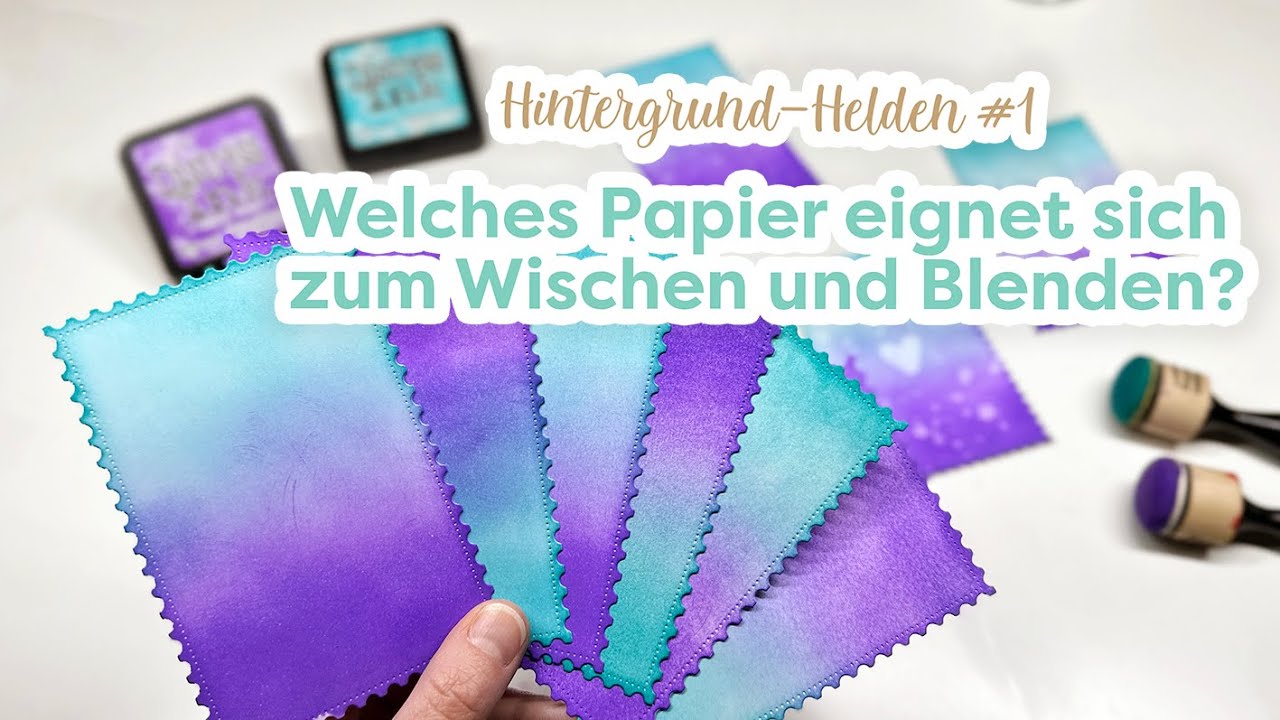 Hintergrund  Helden #1 -  Welches Papier eignet sich zum wischen?