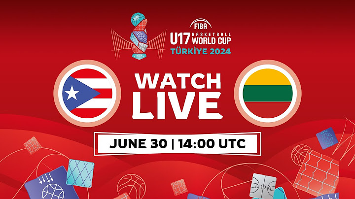 Group Phase | Puerto Rico v Lithuania | Full Basketball Game | FIBA U17 Basketball World Cup 2024