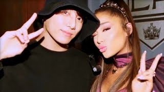 Found this on twitter....||BTS JUNGKOOK and Ariana Grande Collab|| 🤞