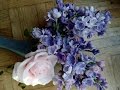 Как сделать Сирень цветочки и их сборка МК от Риты. Lilac tutoreal by Rita