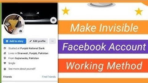 How To Make Full Invisible Name Facebook Account 2023 | Full Blank Id Invisible Id Kaise Banaye 2023