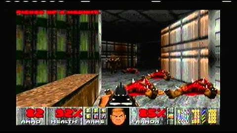 Doom, E1M7, Computer Station