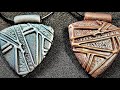 Partner Pendants - Faux Metallic Effects