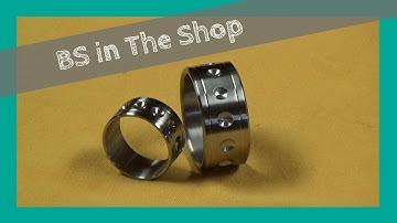 Making a Titanium Wedding Ring