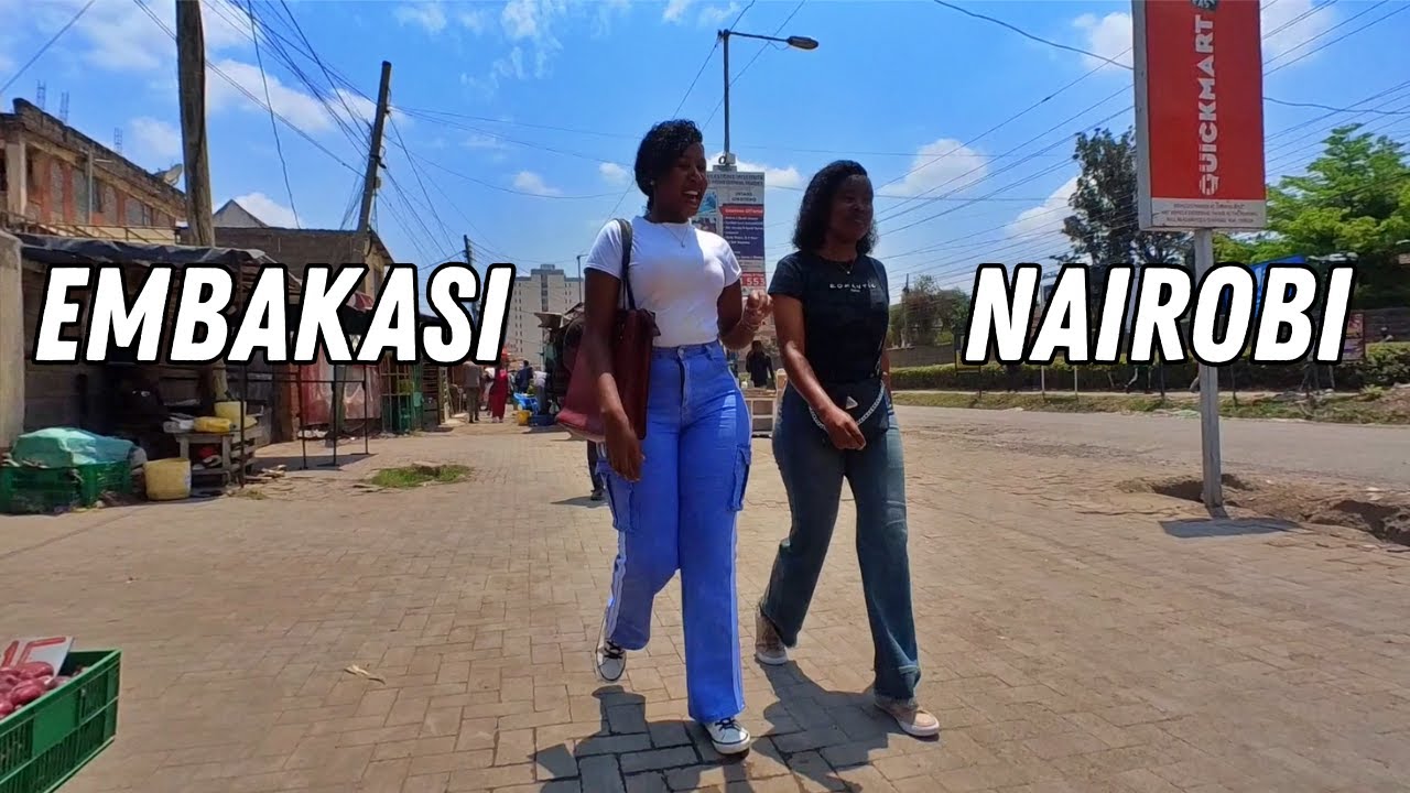 Embakasi area walk at daytime in Nairobi - Explore Kenya