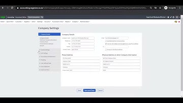 Sage Business Cloud Accounting AME - Performing the Year End