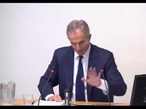 ტონი ბლერის ჩვენება