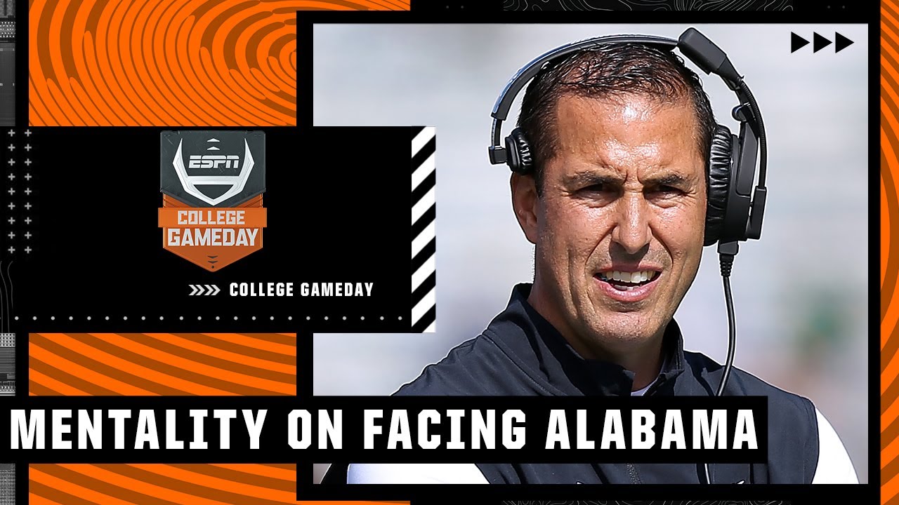 Luke Fickell on Cincinnati's mentality about facing the Alabama Crimson Tide | College GameDay