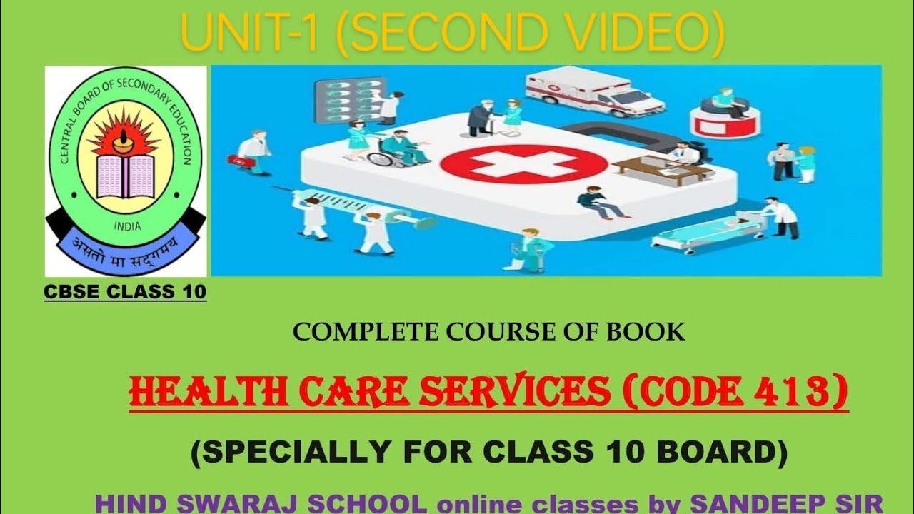 Health Care Services Clas10 Unit1 Session2 Describe the role of