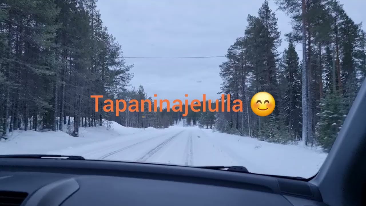 Tapaninajelulla kylillä ja koskilla