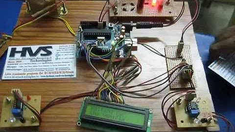 HVS-3322. Vehicle Speed and Count Display Using Arduino.#IR sensor# LCD display#vehicle count