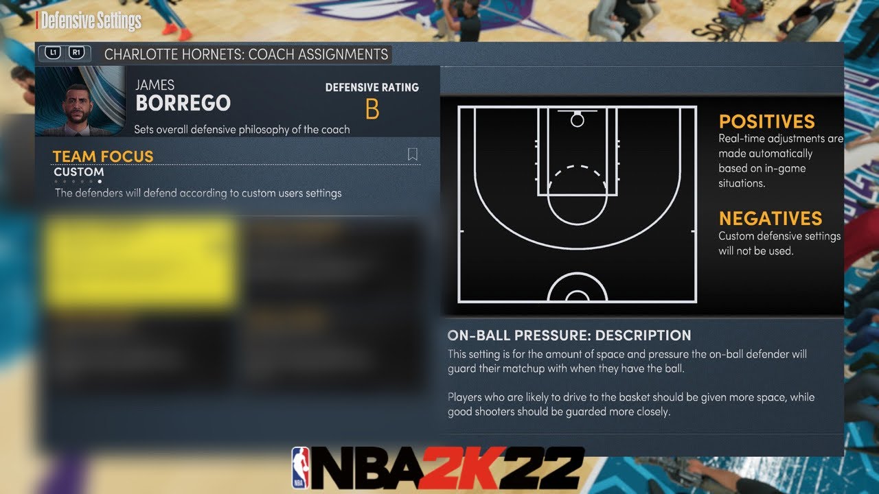 The BEST DEFENSIVE SETTINGS TO RUN IN NBA2K22… PlayNow Online Gameplay