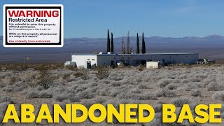 Abandoned Military Base in the Mojave Desert - What's Inside?