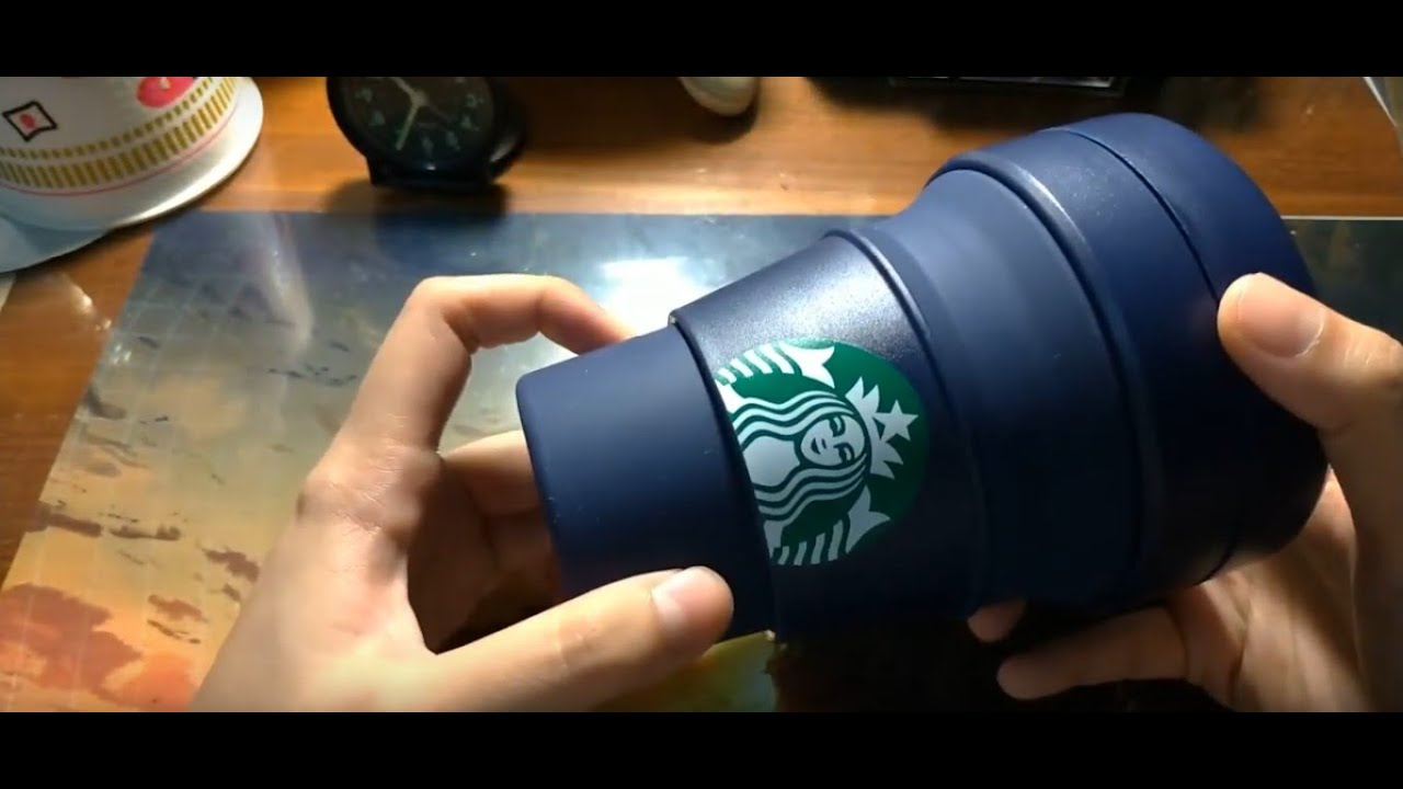 LEAKPROOF TEST STARBUCKS X STOJO COLLAPSIBLE CUP YouTube