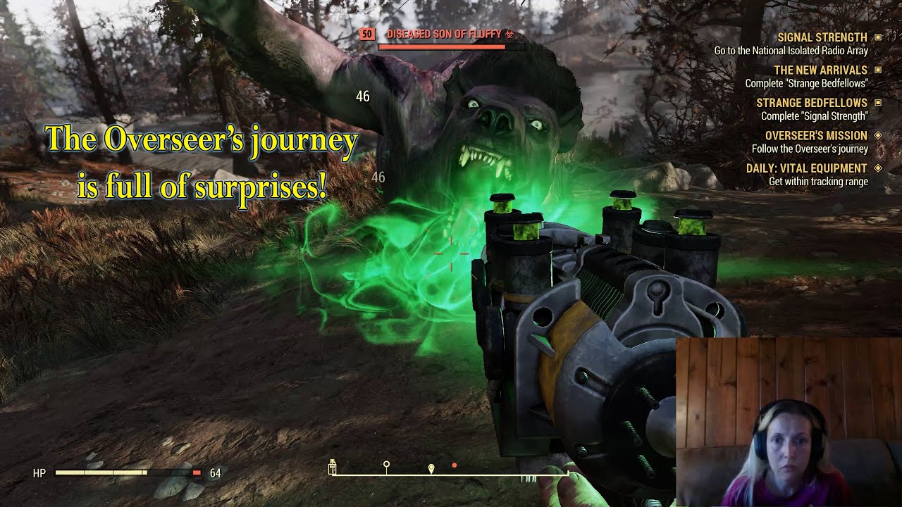 Fallout 76 gameplay-The Overseer's journey-warning settlers of the ...