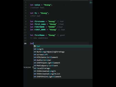 Clean code example. Bad code vs good code for naming variables In ...