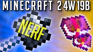 Minecraft Snapshot 24w19b : Nerf Mace ! Mais est-ce Assez?
