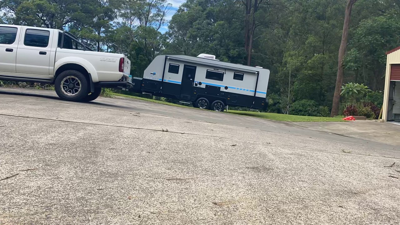 First time towing a caravan!!!