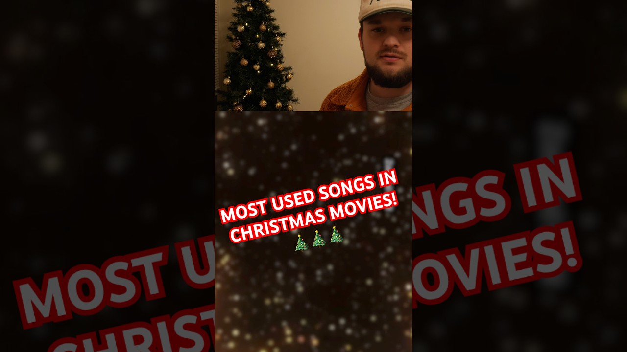 5 MOST USED SONGS IN CHRISTMAS MOVIES!🎄#christmas #music #holiday #trending #top5 #jinglebells