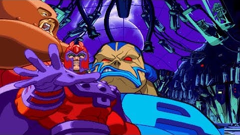 Capcom VS SNK Arrange MUGEN Playthrough - Magneto, Juggernaut, and Apocalypse