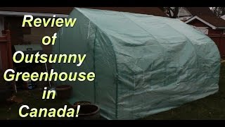 Review of Outsunny Greenhouse 10 ft x11.5 ft