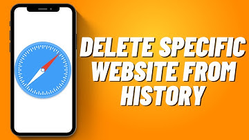 How to Delete Specific Website From History Safari (2023)