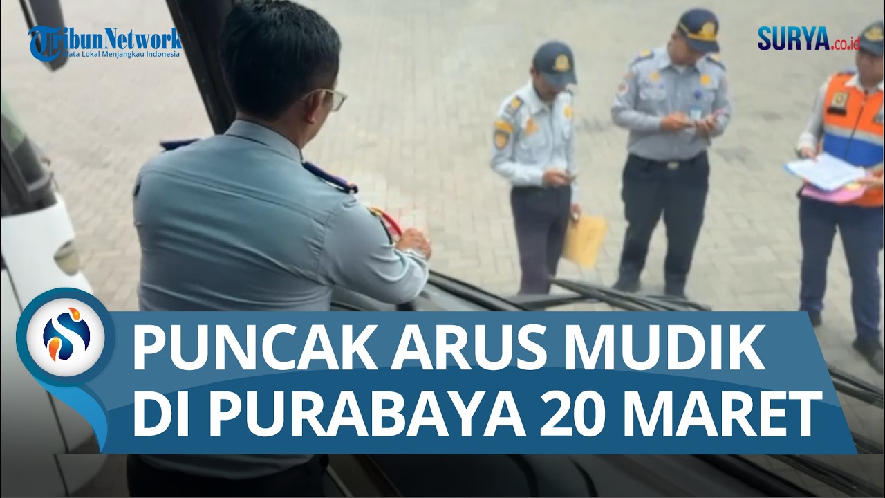 Mudik Lebaran 2026: Puncak Arus Mudik di Terminal Purabaya Diprediksi H-1, 20 Maret 2026