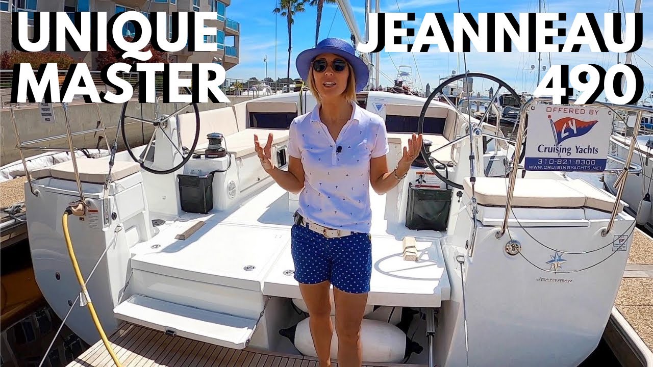 $600,000 SAILING YACHT JEANNEAU Sun Odyssey 490 detailed WALKTHROUGH with SPECS / Outtakes