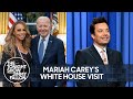 Mariah Carey&#39;s White House Visit, Biden Gets Boost Over Trump Among Young Voters | The Tonight Show