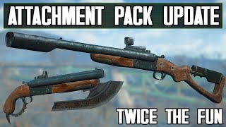 Fixing The Double Barrel - Attachment Pack Update (Fallout 4 Mod)