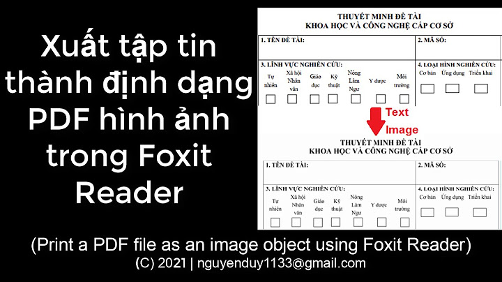 Cách khắc phục lỗi file pdf foxit reader năm 2024