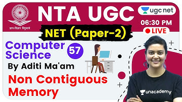 NTA UGC NET 2020 (Paper-2) | Computer Science by Aditi Ma