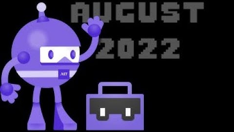 .NET MAUI Community Toolkit Monthly Standup (August 2022)