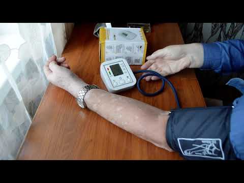 Автоматичний тонометр ARM Style B02R з індикатором аритмії/Апарат для вимірювання тиску/Плечовий тонометр, видео 1