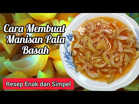 Cara Buat Minuman Buah Pala