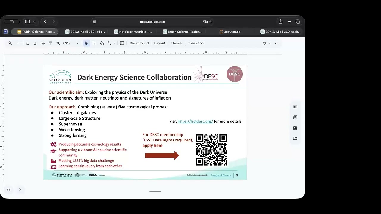 Научная ассамблея Рубина, 13 ноября 2025 г.: Слабое линзирование с телескопом Abell 360