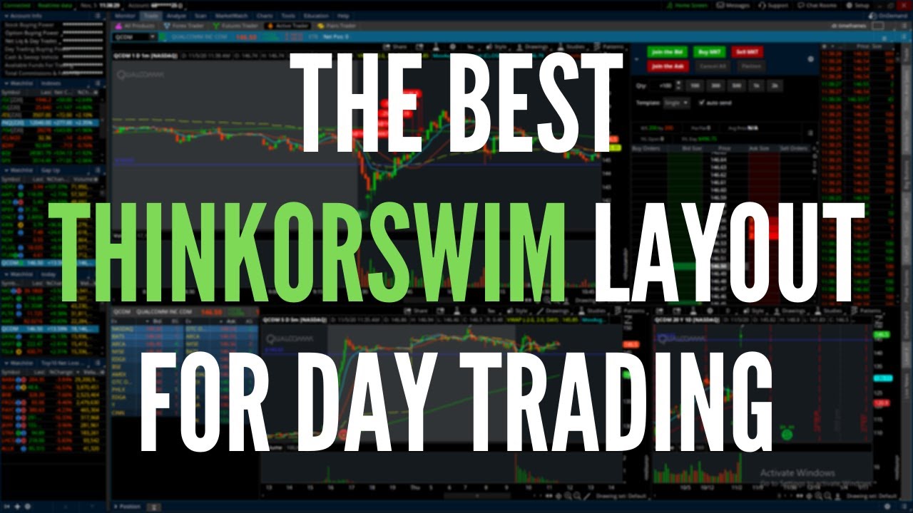The BEST thinkorswim layout for day trading (imo) (link NOW in desc