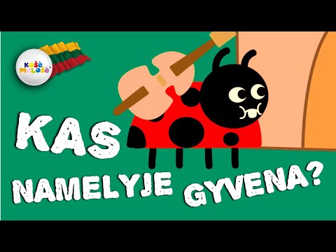 Video: Kur gyvena raganosis (vabalas)