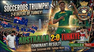 FIFA WORLD CUP 2026Vancouver Vengeance: Socceroos Stun Turkey 2-0!AUSTRALIA VS TURKIYE