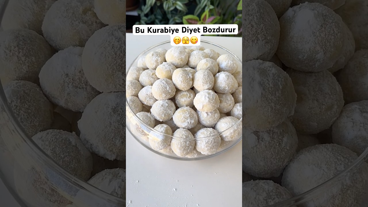 Bu Kurabiye 🍪 Diyet Bozdurur🤭😋🙃 Tarifi kanalımda ✅Malzemeler yorum kısmında 👍 #kurabiye