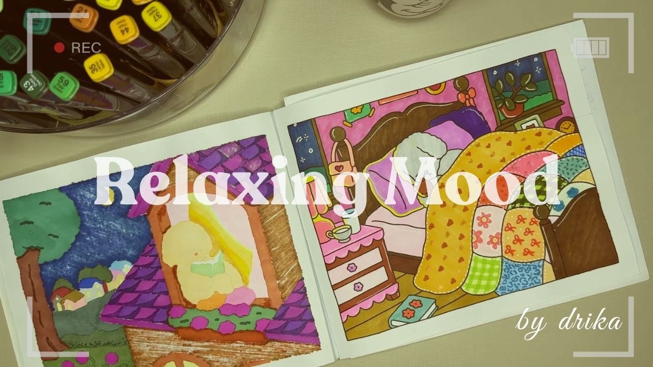 [Playlist] RELAXING MOOD | Colorindo Bobbie Goods | BOA NOITE