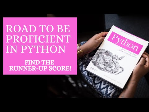 Road to be proficient in Python: Find the Runner-Up Score!