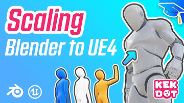 CORRECT Blender to Unreal scale | Mini tutorial | Blender 2.9